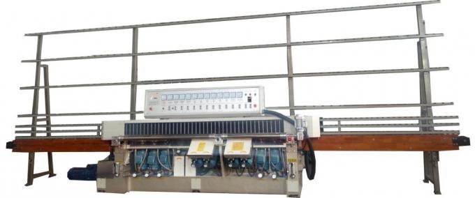 11 Motors 45° Glass Straight Line Edging Machine Glass Polishing Machine