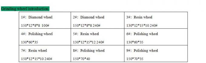 11 Motors 45° Glass Straight Line Edging Machine Glass Polishing Machine